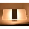 1PC 현대 아크릴 12W LED 벽 Sconces 알루미늄 전등 위로 및 아래로 통로, 계단, 침실 조명 장식 램프 밤 빛