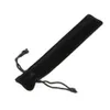 Potloodzakken Groothandel - 5 stks / partij Fluwelen Pen Pouch Houder Single Bag Case met touw voor / fontein / balpen gratis