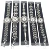 Exquisite Ginger Snap Jewelry 10pcs Lots Mix Style Vintage Snap Charm Bracelet Fit 18MM Interchangeable Snap Button