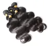 Nerz Brasilianische Gerade Menschliches Reines Haar Spinnt 100gpc 3 teile/los Doppel Tressen Natürliche Schwarze Farbe Menschliches Remy Haar Extensions 4463150