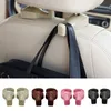 Många färger 2: a generationen Universal Car Neadrest Hook Seat Back Hänghållare Fordonsarrangör för handväskor Purses Coats och Livsmedelsväskor