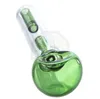 Pyrex Pipe Spoon Smoking Pipes Mini Handle Glass Pipe Bubbler Hybrid Spill Proof