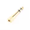 20pcs/lot Adapter Plug 6.5mm 1/4" Male plug to 3.5mm 1/8" Female Jack Stereo Headphone Headset for Microphone Gold Plated