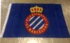 Испания RCD Espanyol 3*5ft (96 см*144 см) полиэстер флаг баннер Нидерланды украшения летающий дом сад флаг праздничные подарки