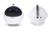 Original iBox Spaceman Bluetooth-högtalare Q1 med FM-radio SD-kortläsare Subwoofer Portable Robot ET LED Eyes Alien Bass Speaker med fjärrkontroll