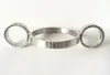 Unisex Stainless Steel Heavy Duty Bondage Necklet Neck Ring Wrist cuffs Collar Binder Restraint Gear BDSM Sex Games Toy Product3676604