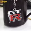 Metal Car Keyring Key Chain Emblem для GTR Nissan R35 R35 1400 модифицированные автомобили держатель клавиши автомобилей Auto Accessories Styling186M