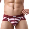 Men Boxer Underwear Mens Shorts Boxers Homme Cuecas Comfortable Men's Cotton Striped Sexy Fringe Colorful Homewear Casual Underwear