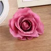 Roses artificielles en soie, 10 pièces, têtes de fleurs multicolores pour mur de mariage, Bouquet de mariage, décoration de maison, accessoire de fête, Flores