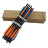 12 pieces Archery hunting glass fiber crossbow arrows fiberglass crossbow bolts OD 8.0mm Length 338mm