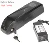 Batterie Hailong sans taxe US EU avec cellule USB Sanyo GA 48 V 17,5 Ah Li-ion batterie de vélo électrique pour kit moteur Bafang 1000 W BBSHD