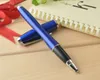 Caneta Rollerball Office Urban Series azul elegante com acabamento prateado