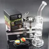 Newest E Digital Nail Kit with 6 in 1 Titanium/Quartz hybrid nail coil heater work with Barrel to fab Egg incycler bong