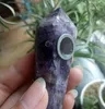 1pcs free shipping! natural dream amethyst crystal smoking pipe amethyst crystal quartz Cigarette holder as gift