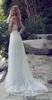 Limer Rosen 2022 a-line кружева свадебные платья иллюзия лифа драгоценные камни железнодорожный сад пляж boho свадебные вечеринки свадебные платья 2022
