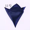 Fashion Mens formal wear suits pocket handkerchief solid color square handkerchiefs Solid Color 200 Pieces Optional Multitypes DH5344254