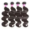 4 of 5 Braziliaanse Virgin Menselijk Haar Bundels Rechte Body Water Diepe Wave Kinky Krullend Hair Extensions 8A Peruviaanse Indiase weefaanbiedingen