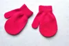 kids gloves solid knitting warm glove children boys Girls Mittens 6 colors for Unisex2580539