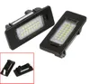2Pcs Error Free 3528 SMD 24 LEDs Car License light Led Lamp Plate LED Light Lamp for BMW E39 E60 E61 E90 5 Series