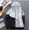 New Reflective 3m Jacket Tide Brand Men Casual Hiphop Windbreaker Couple Night Coat Hooded Fluorescent Clothing