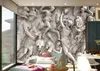 カスタム写真の壁紙3 dヨーロッパのローマの彫像アートの壁紙レストランレトロソファ背景3D壁紙壁画壁画