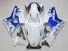 Top selling plastic fairing kit for Suzuki GSXR1000 00 01 02 blue white fairings set GSXR1000 2000 2001 2002 OT19