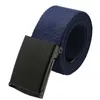 Cintura da uomo 2016 New Fashion Unisex Army Tactical Cintura in vita Jeans Uomo Casual Luxury Canvas Webbing Cinturino Ceinture Femme
