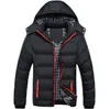 الجملة- 2016 Winter Coat Men Men Quilted Black Puffer Stack