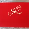 10pcs Aircraft Handmade Kirigami Origami 3D Pop UP Biglietti d'auguri Biglietto d'invito per matrimonio Natale Festa di compleanno Regalo