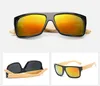 Vintage Men Sunglasses Bamboo Frame Sunglass Designer Natural Wood Women High UV400 Protection Multi Color Quality Sun Glasses