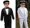 Jungenanzüge für Hochzeiten, Kinder-Abschlussballanzüge, Schwarz-Weiß-Hochzeitsanzüge für Jungen, Smoking, Kinderkleidungsset, formelle Jungenkostüme259z