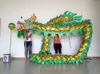 10m 6 Rozmiar dla dorosłych Zupełnie chiński tradycyjny tradycyjny opera ludowy Dragon Dostęp Oryginalny Festiwal Gold Festival Cestivation Costume Party Stage Prop