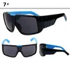 MOQ = 10 piezas Gafas de sol para hombre Diseñador de la marca Oculos de Sol Marco grande Cara Domo Hombres Recubrimiento deportivo Gafas Gafas De Sol Masculino B2030