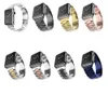 Bracelets en acier inoxydable Lucury pour Apple Watch Ultra 8 49mm Bracelet à maillons 41mm 45mm 38mm 42mm 40mm 44mm bandes métalliques adaptées 5818597