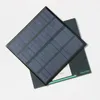 Hot 3W 12V Mini Solar Cell Polycrystallin Solpanel DIY Panel Solström Batteriladdare 145 * 145 * 3mm 10st / lot Fri frakt