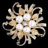 10ft L * 30 Inch H New Design Luxury Diamond Pearl Brooch Ice Silk Table Skirting Table Skirt For Wedding Decor