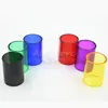 Glass Tube for TFV8 Big BABY Coil Pyrex Replacement Colorful Replaceable Caps Sleeve Tube for TFV8 Big BABY Tank Atomizers RBA