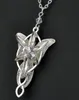 Elfstone Crystal Fairy Princess Pendant Men Kvinnor Herre Of The Rings Evenstar Necklace Europe och American Movie Smycken Fabrikspris