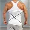 Mens Tanks Tops Vest Men Stringer loa Bodybuilding Muscle Shirt Bomull Sweatshirt Mens Body Engineers Plus Size