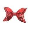 Infante do bebê Sequins Bow Headbands menina Barrettes alça meninas grampos de cabelo acessórios recém-nascido bowknot Hairbands Fotografia Props A6883