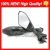 Universal Motorcycle LED Turn Signal Mirrors turn light Mirror Black Carbon LED turnning light For DUCATI 748 749 916 999 999 848 1098 1198