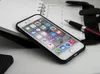 İnce Karbon Fiber Doku Yumuşak TPU Mat buzlu Kılıf Apple iPhone 6 için 6 S 7 Artı 5 5 S SE Koruma Arka kapak