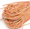 Helt ny 10 färger 90m 3mm PU Läder Braid Cord Fit European Armband och halsband DIY Fashion Jewerlry Cord Handcraft Tillbehör