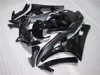 Injektionsgjutning Gratis Anpassa Fairing Kit för Yamaha YZF R6 06 07 Svart Fairings Set YZFR6 2006 2007 OT35