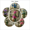 Wholesale 50pcs/lot beautiful emulational artificial PE Spring Feel Butterfly Flower Fake Flower Bouquets home garden wedding decorations