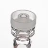 Opaque Quartz Nail Domeless with Full Frosted Quartz Dish/ Bowl/ Carb cap 10mm 14.4mm 18.8mm male female High Educated banger nail