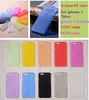 0,3 мм Ультра -тонкие чехлы для мобильных телефонов Slim Matte Frosted Transparent Clear Hible Pp Cover Cover Case для iPhone 13 12 Mini 11 Pro Max XS XR X 8 7 Plus SE