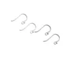 10pairs Lot 925 Sterling Silver Earring Hooks Hitta för DIY Craft Fashion Jewelry Gift 18mm W045228T