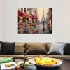 Art contemporain Paysage Brent Heighton Peinture à l'huile sur toile Avril à Paris Image peinte à la main de haute qualité pour décoration murale de bureau
