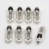 Varmförsäljning! 100st Antik Silver Zink Alloy Trainer Running Sport Sko Charms Pendants 9.5x27.5mm DIY Smycken A-054